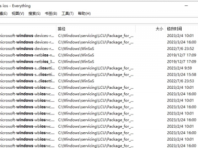 【PC】Everything 文件搜索神器 v1.5.0.1396a 单文件版 【大小：2.47MB】