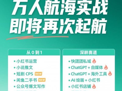 价值3650元的「生财有术」最新实战课程之万人航海计划 2.7G