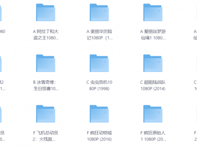 【迪士尼】系列动画139部 （蓝光珍藏版440GB)