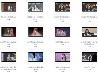 东京时装周视频大合集 ( 2010~2022年 )，超高2K画质，满足你对日本小姐姐的所有幻想